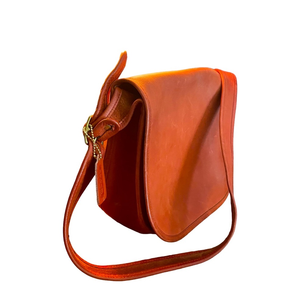 Vintage 1970s COACH Purse Leather Shoulder Bag